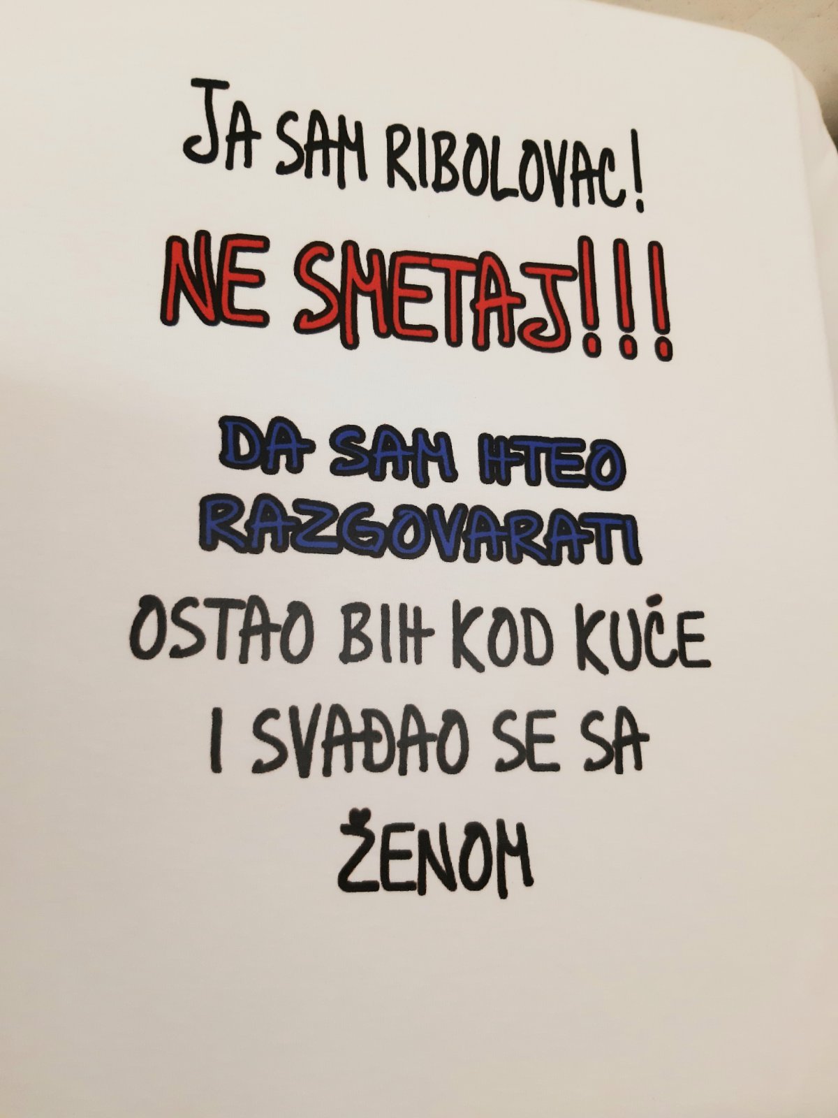 Majice sa stampom natpisom slikom/Lovci i ribolovci/ja sam ribolovac.jpg